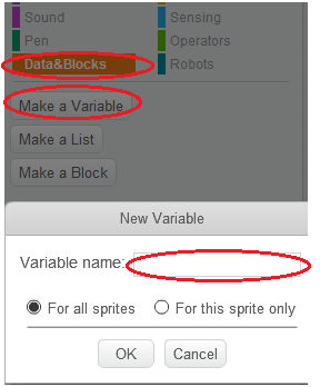 making-variables