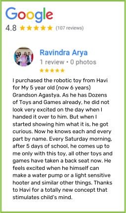 havi robotic kit review on google