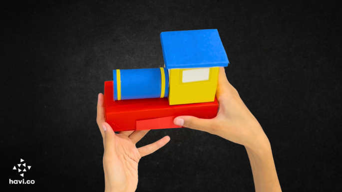 diy train craft